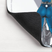 Cyber Ninja Mousepad Muismat (Hoek)