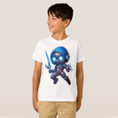Cyber Ninja T-shirt (Voorkant volledig)