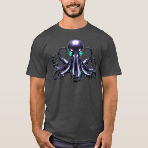 Cyber Octopus – futuristisch Zee T-shirt