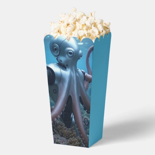 Cyber Octopus popcorn boxes Bedankdoosjes (Popped)