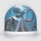 Cyber Octopus sneeuwbol (Voorkant)