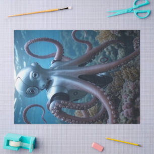 Cyber Octopus-tissuepapier Tissuepapier