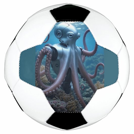 Cyber Octopus voetbal (Voorkant)