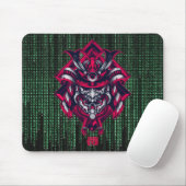 Cyber Oni Code – Retro Toekomst Kracht Muismat (Met muis)