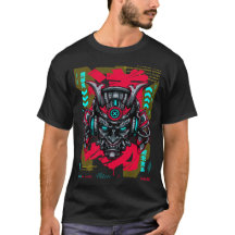 Cyber Oni Masker - Japanse Techwear Gouden Editie