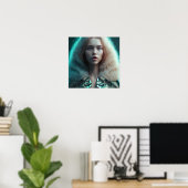 Cyber Oracle Poster (Thuiskantoor)