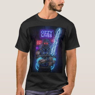 Cyber-Ozzy: Geen rust voor de bozen T-shirt