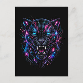 Cyber Panter Briefkaart