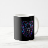 Cyber Panter Koffiemok (Voorkant rechts)