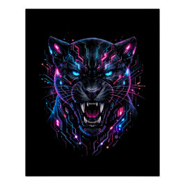 Cyber Panter Perfect Poster