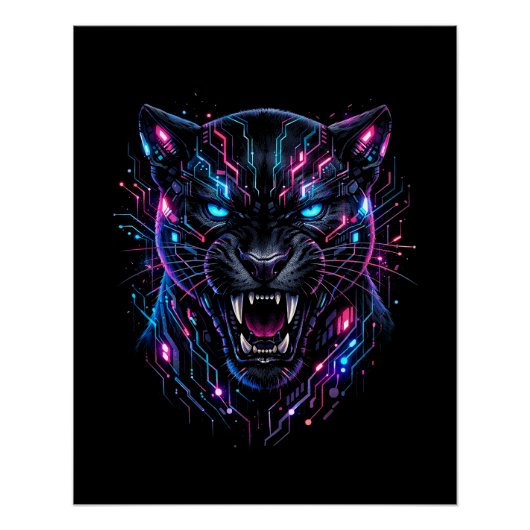 Cyber Panter Perfect Poster (Voorkant)