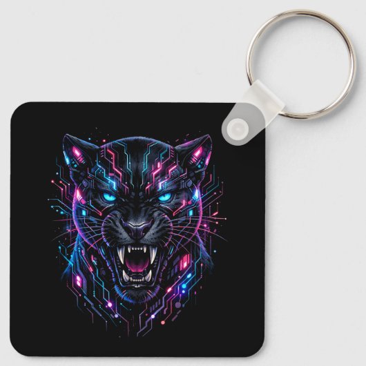 Cyber Panter Sleutelhanger (Achterkant)