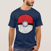 Cyber Pokeball T-shirt (Voorkant)