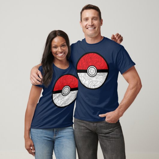 Cyber Pokeball T-shirt (Unisex)