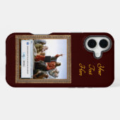 Cyber preek grappig gepersonaliseerd iPhone hoesje (Achterkant horizontaal)