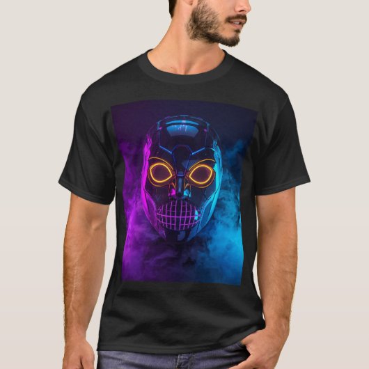 Cyber Pride Masker T-shirt (Voorkant)