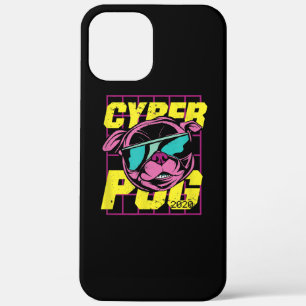 Cyber Pug   Cool Pug Dog Case-Mate iPhone Case