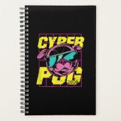 Cyber Pug | Cool Pug Dog Planner (Voorkant)