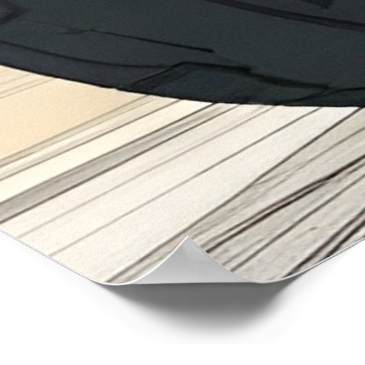 CYBER PUNK BIKER POSTER (Hoek)