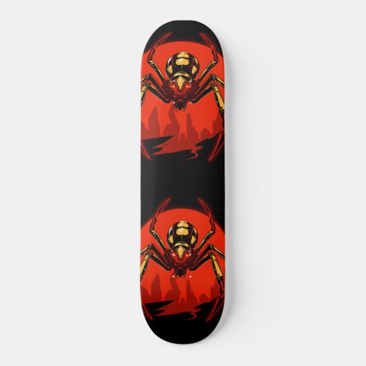 cyber-punk spin persoonlijk skateboard (Voorkant)
