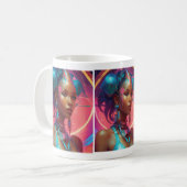 Cyber Queen Koffiemok (Voorkant links)