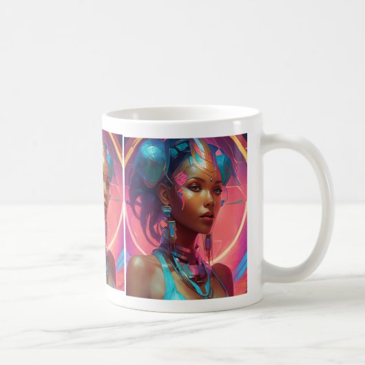 Cyber Queen Koffiemok (Rechts)