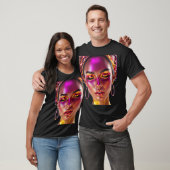 Cyber Queen Neon Glow T-shirt (Unisex)