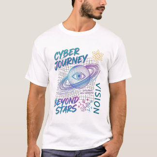 Cyber Reis - Retro 90s Futuristische Ruimte Esthet T-shirt