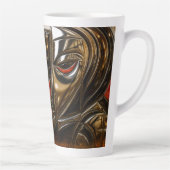 Cyber Relik Metalen Kunst Latte Mok (Rechts)