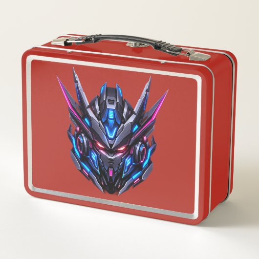 Cyber Robot Lunchbox (Achterkant)