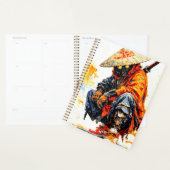 Cyber Samurai Paletmes Neon Oranje Impasto Planner (Display)