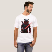 Cyber Samurai Streetwear T-shirt (Voorkant volledig)