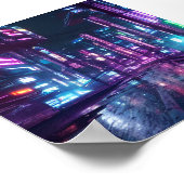 Cyber scape city poster (Hoek)