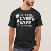 Cyber Security Analyst Engineer Computer Training T-shirt (Voorkant)