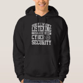Cyber Security Apparel Best Workers Design Hoodie (Voorkant)