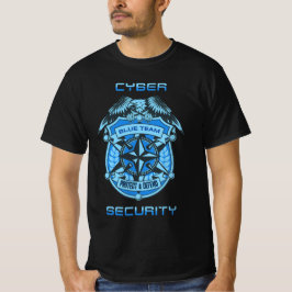 Cyber Security Blue Team Bescherm & Verdedig Eagle T-shirt