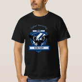 Cyber Security Blue Team Sentinel Watch T-shirt (Voorkant)