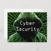 Cyber Security Business Briefkaart (Voorkant / Achterkant)