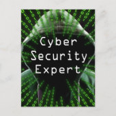 Cyber Security Business Expert Briefkaart (Voorkant)