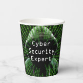 Cyber Security Business Expert Papieren Bekers (Achterkant)
