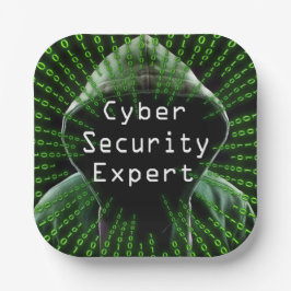 Cyber Security Business Expert Papieren Bordje