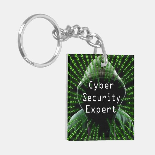 Cyber Security Business Expert Sleutelhanger (Voorkant Links)