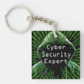 Cyber Security Business Expert Sleutelhanger (Voorkant)
