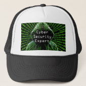 Cyber Security Business Expert Trucker Pet (Voorkant)