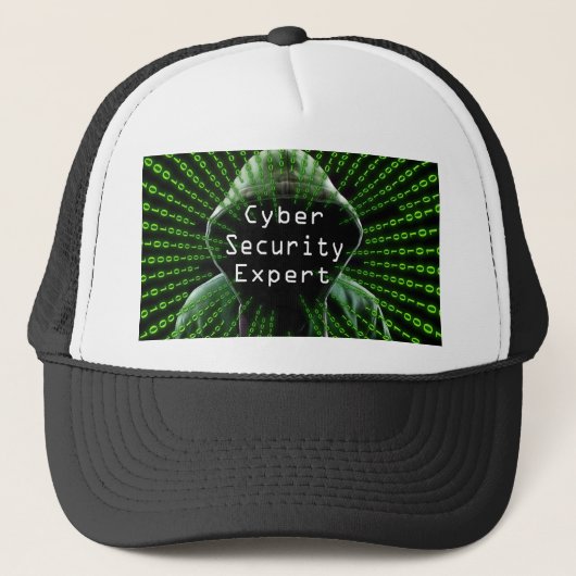 Cyber Security Business Expert Trucker Pet (Voorkant)