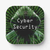 Cyber Security Business Papieren Bordje (Voorkant)