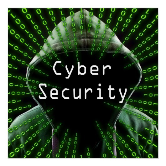 Cyber Security Business Perfect Poster (Voorkant)
