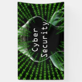 Cyber Security Business Spandoek (Verticaal)