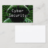 Cyber Security Business Visitekaartje (Voorkant / Achterkant)