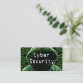 Cyber Security Business Visitekaartje (Staand voorkant)
